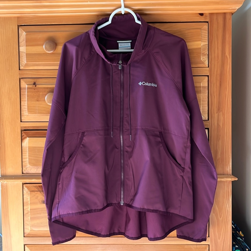 Purple Columbia Full Zip Jacket 💜